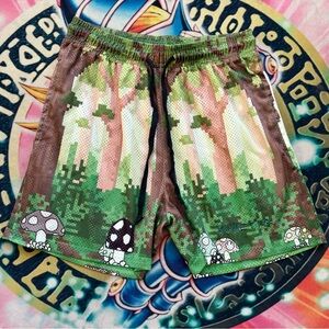 Kinetic Mesh ‘Forest Quest’ Gym Shorts